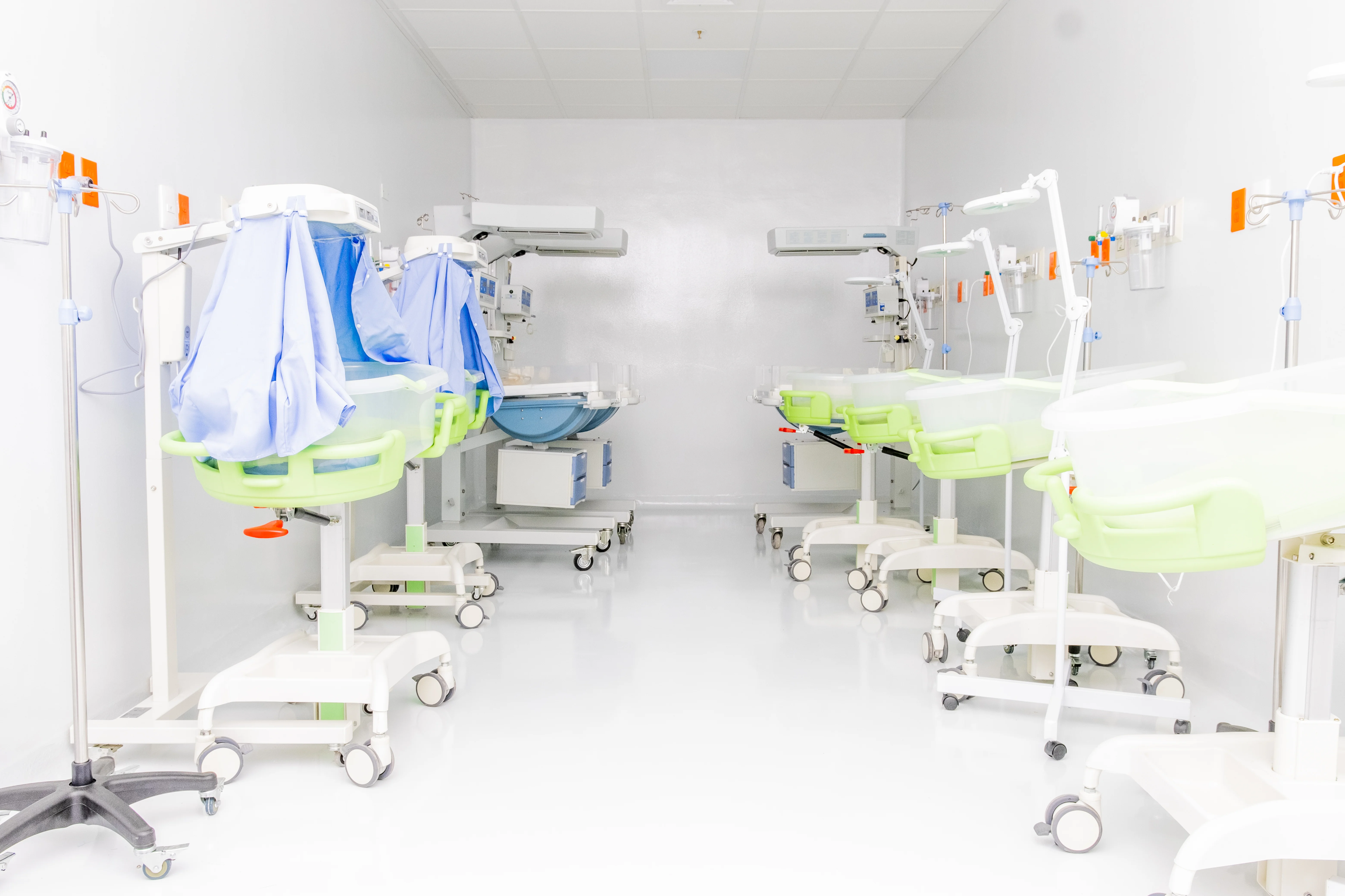 Pisos de Grado Médico y Asepsia Total